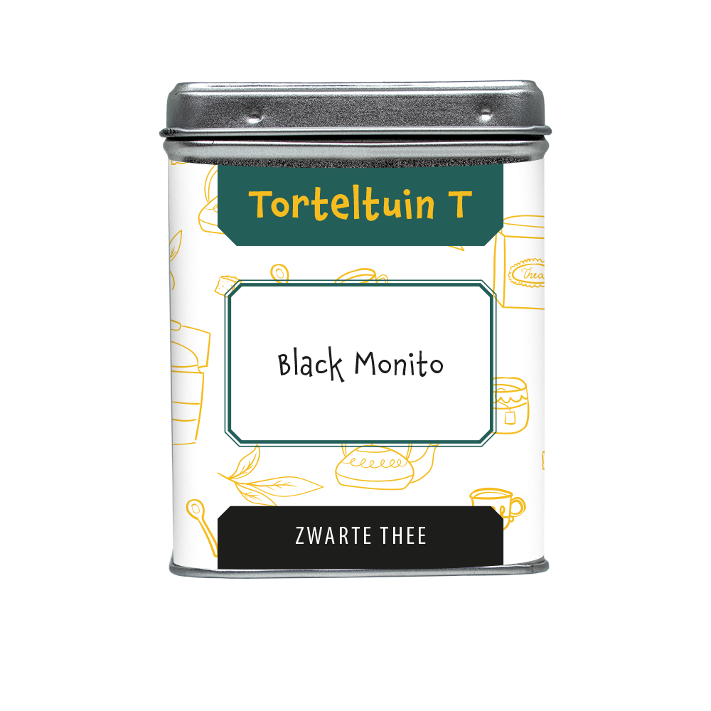 Theeboetiek-Blikje black monito