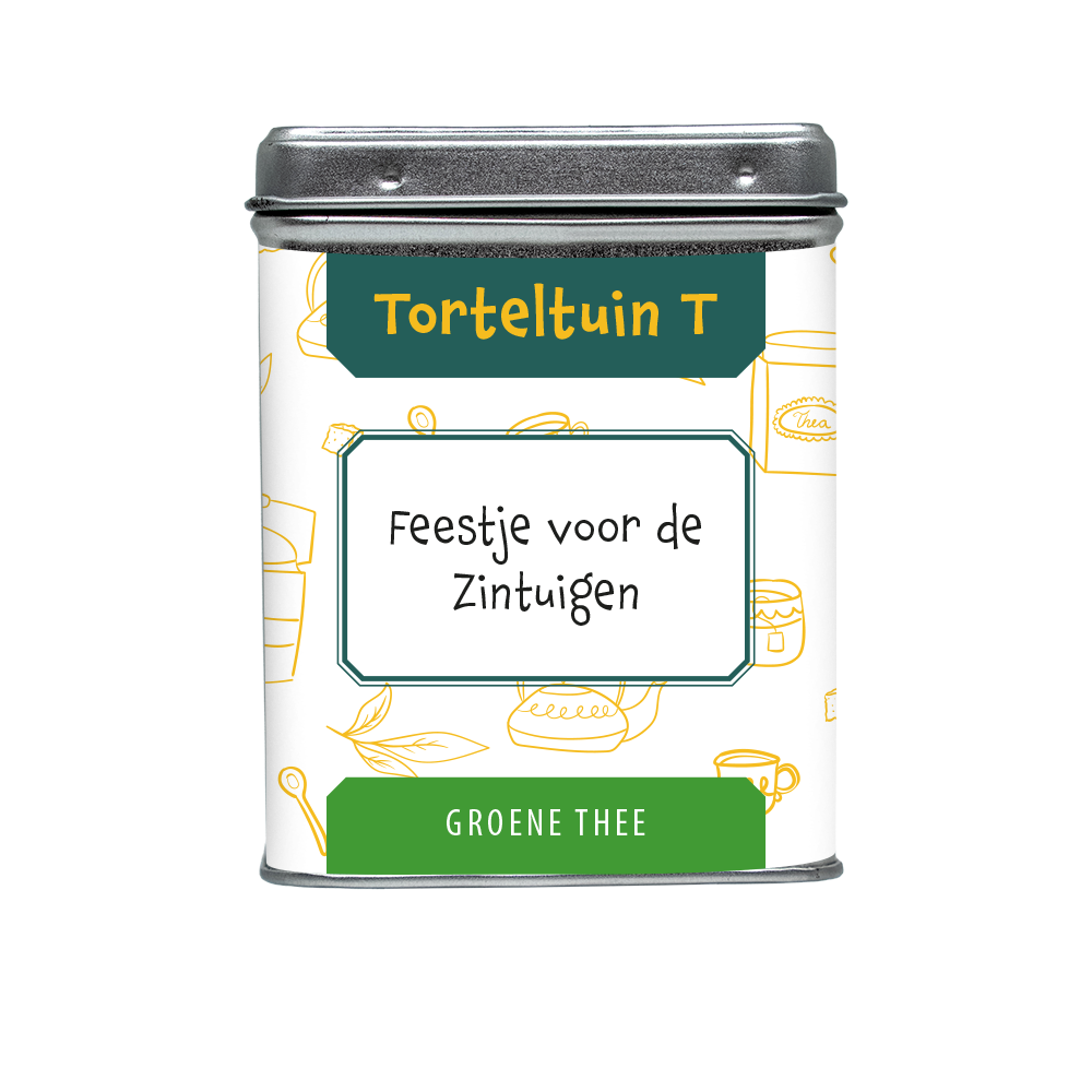 Theeboetiek-Blikje feestje voor de zintuigen