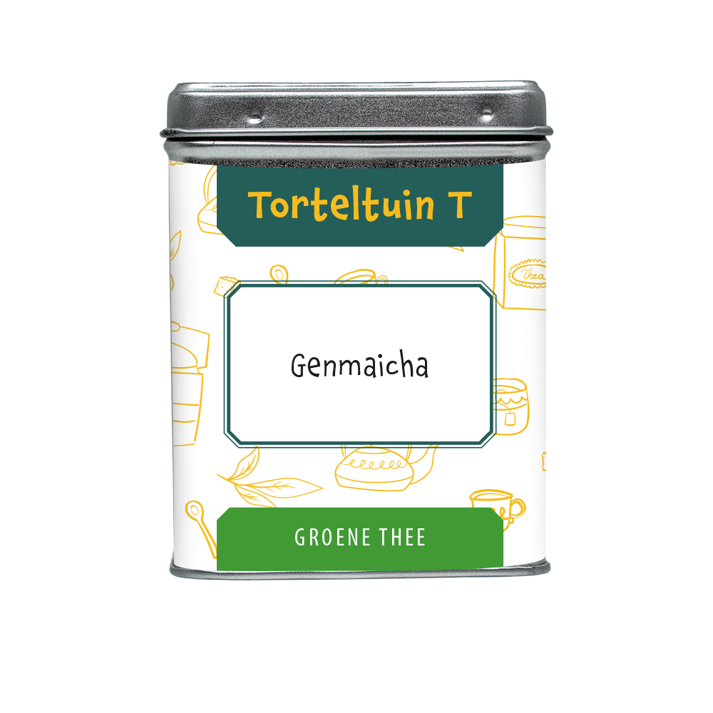 Theeboetiek-Blikje genmaicha