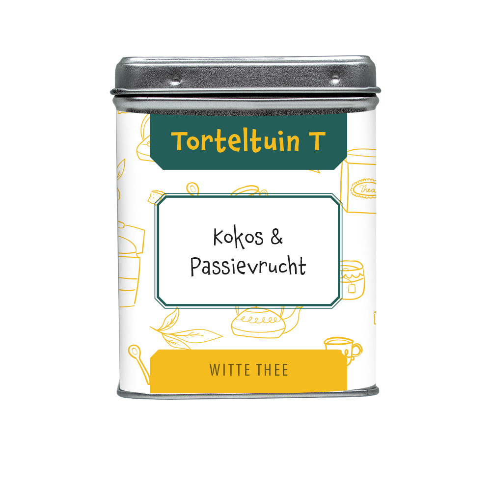 Theeboetiek-Blikje kokos en passievrucht