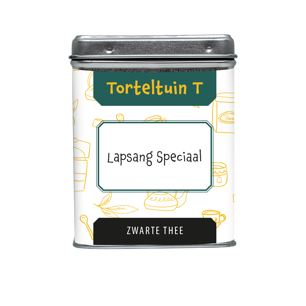Theeboetiek-Blikje lapsang speciaal