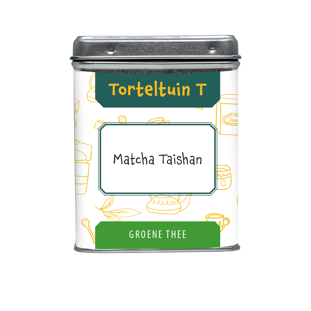 Theeboetiek-Blikje matcha taishan