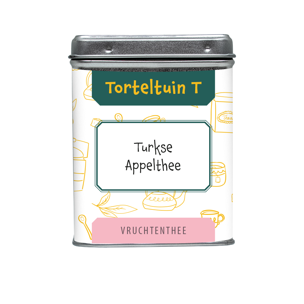 Theeboetiek-Blikje turkse appelthee