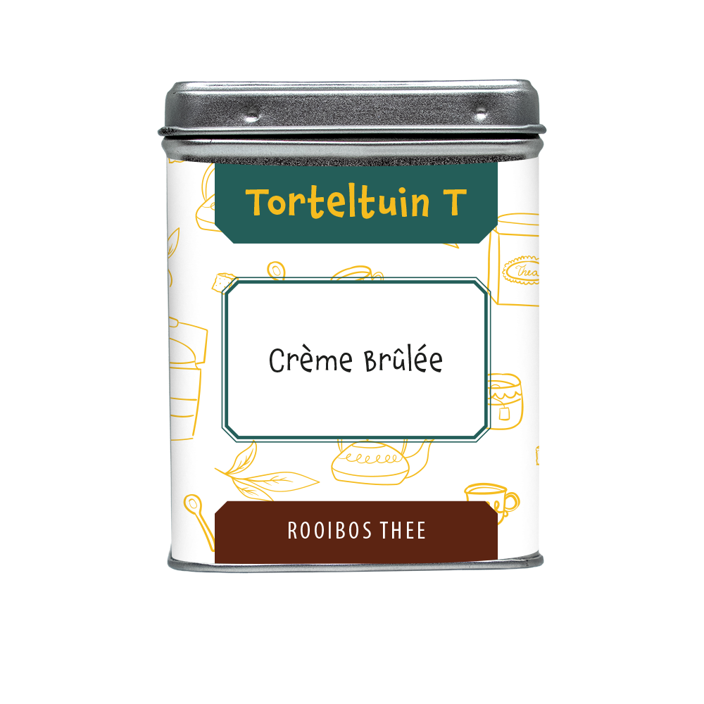 Theeboetiek-Blikje creme brulee